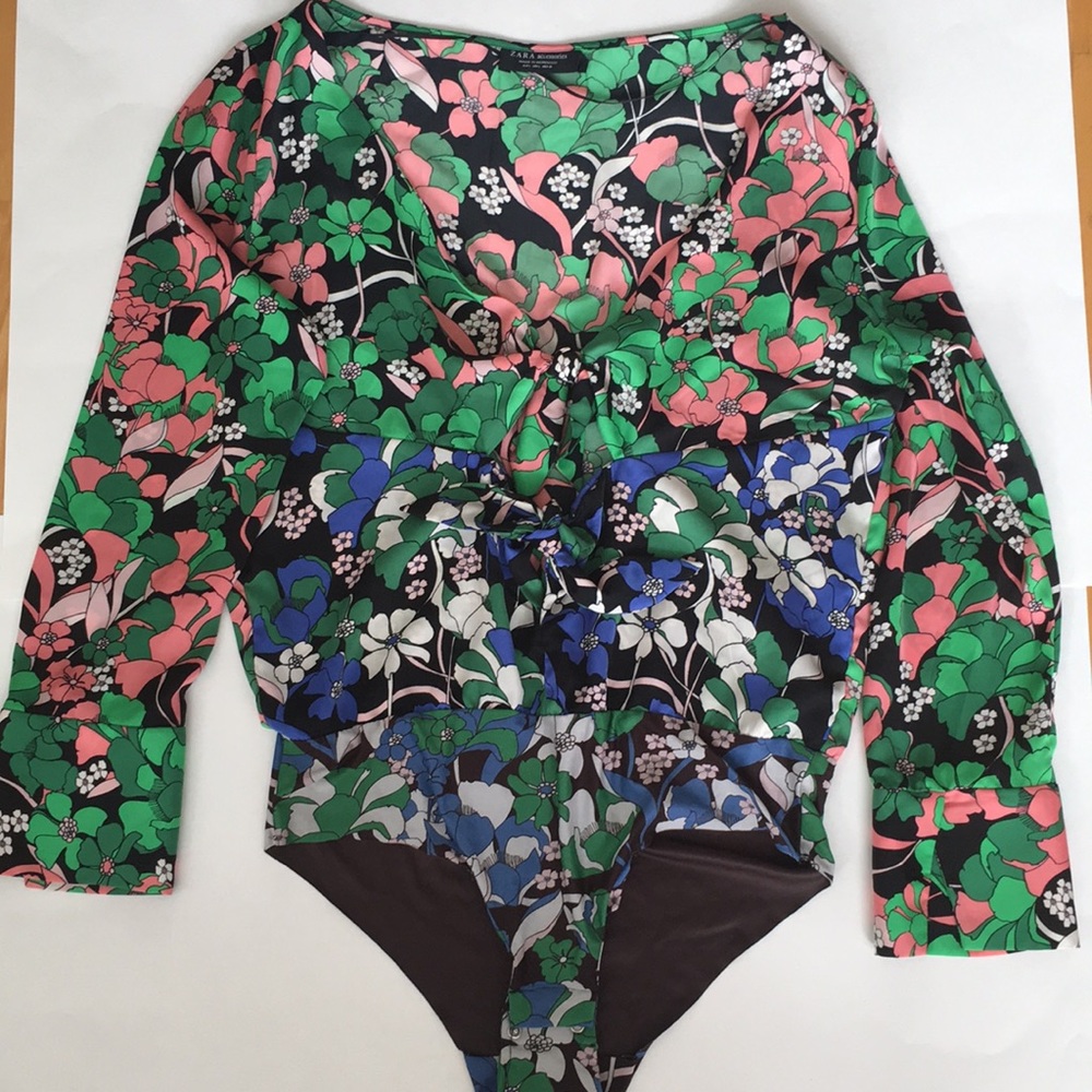 ZARA Accessories Long sleeve leotard